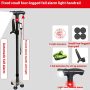 Smart LED Walking Cane – Non-Slip, Adjustable & SOS Alarm