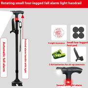 Smart LED Walking Cane – Non-Slip, Adjustable & SOS Alarm